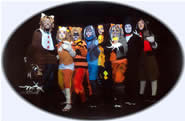 Costumes from the 'Cats' unit