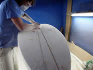 Shaping the board