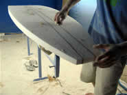 Shaping the board