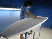 Shaping the board