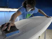 Shaping the board