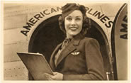 Old stewardess uniforms