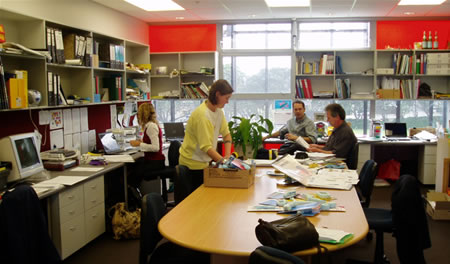 Technology department workroom