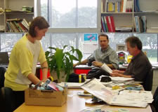 Technology department workroom